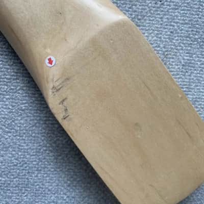 Red 5 String Bass Basswood Body with Maple Neck image 22