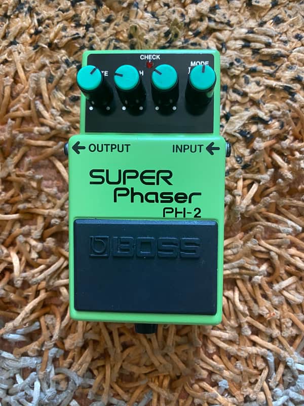 Boss PH-2 Super Phaser (Black Label) 1984 - 1988 - Green image 1