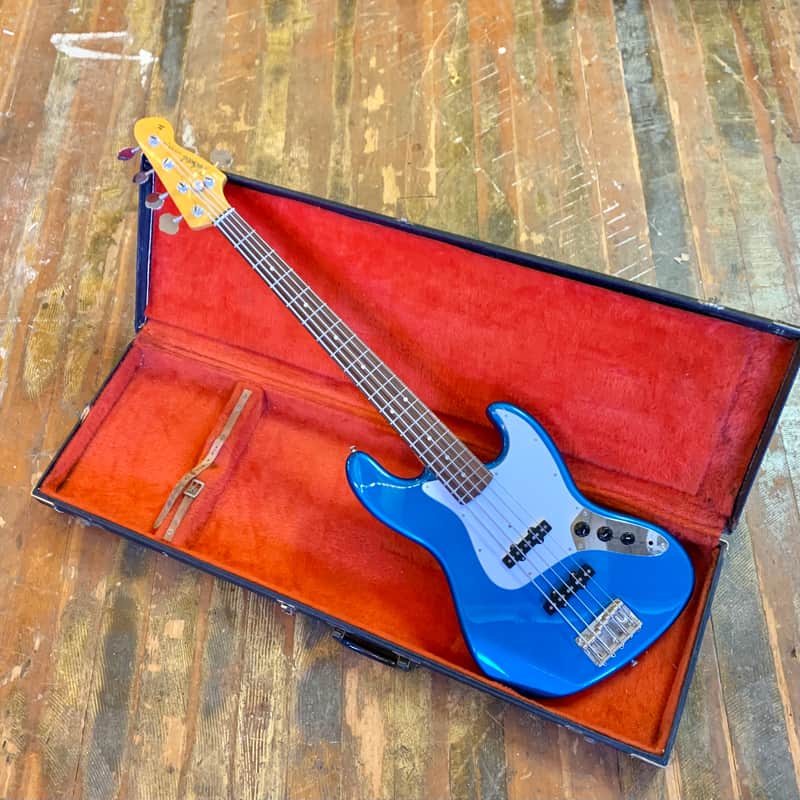 Tokai Jazz sound bass V DuPont blue metallic 5 five string mij