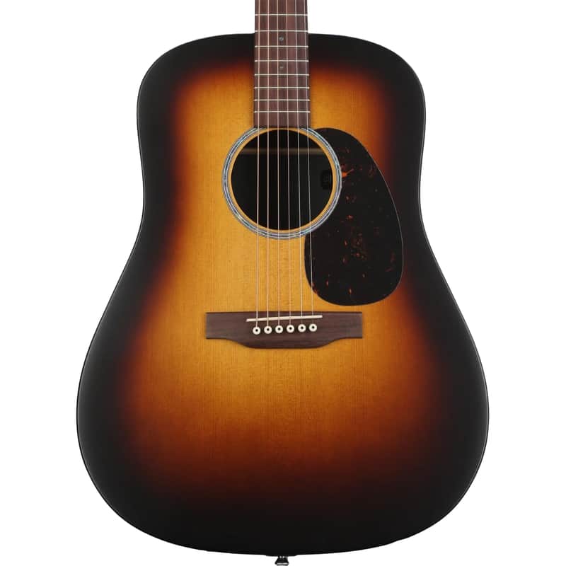Martin D-X2E Brazilian Rosewood Dreadnought Acoustic Electric - Ziricote Burst image 1