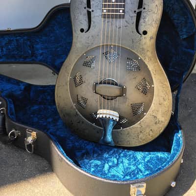 National Reso-Phonic NRP Black Rust B-Series 12 Fret 2023 Black Rust image 7