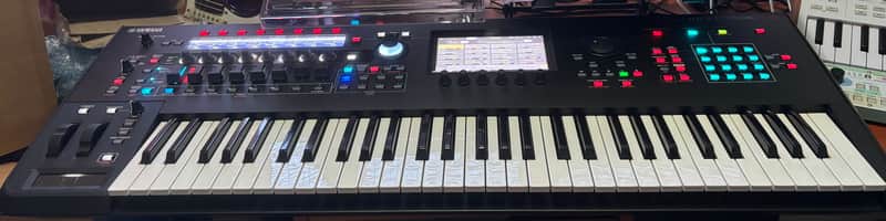 Yamaha Montage 6 Flagship Synthesizer 2019 - Present - Black image 1