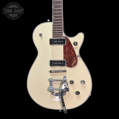 Used Gretsch G5210T-P90 Electromatic Jet Vintage White w/Bigsby TFW3337 image 1