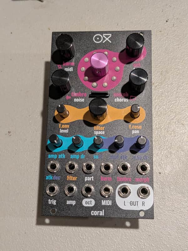 Oxi Instruments Coral Polyphonic Multi-Engine Module (Black)