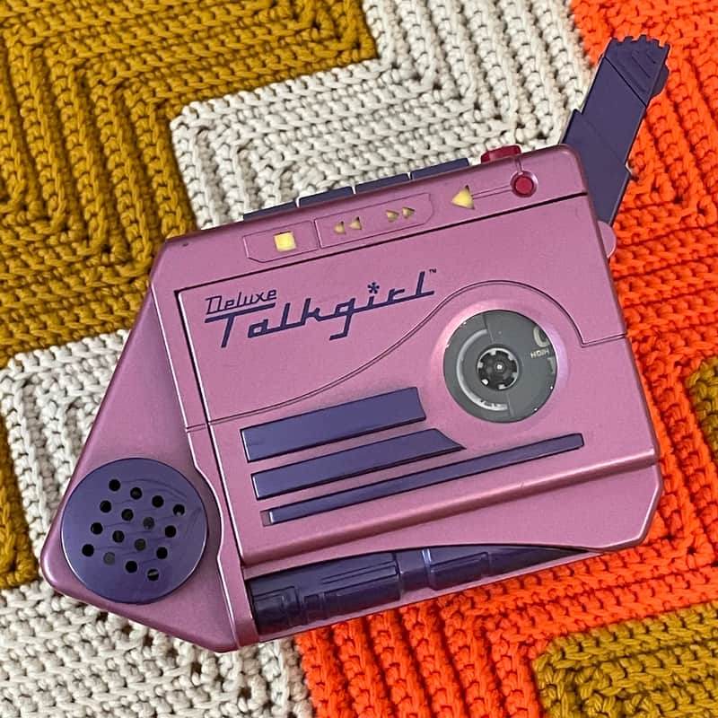Original 1993 Deluxe Talkgirl! - Shockingly Nice Tape Recorder! - Line Out with Slow Down Effect! - image 1