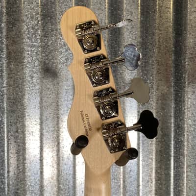G&L USA Fullerton Deluxe ASAT 4 String Bass Jet Black & Bag #8120 image 4