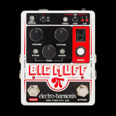 Electro Harmonix Big Muff PI Hardware Plugin Fuzz/Distortion/Sustainer Pedal image 1