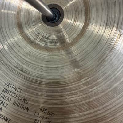 Paiste 2002 Black Label 15" Sound Edge Hi-Hat Cymbals (Pair) image 4