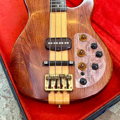 Roland G33B Bass Guitar synth controller 1980 - Walnut neck thru original vintage MIJ Japan Ibanez Fujigen analog synthesizer image 3