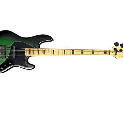 Sandberg Cal. TM-4 Superlight, Green Burst with Roasted Maple Neck/ Roasted BEM FB, Black Blocks *ON ORDER ETA MAY 2027* image 6