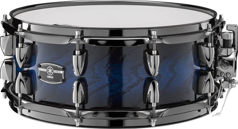 Used Yamaha Live Custom Hybrid Oak 14x5.5 Snare Drum Uzu Charcoal Sunburst, Drum Shell Size:14x5.5 image 1