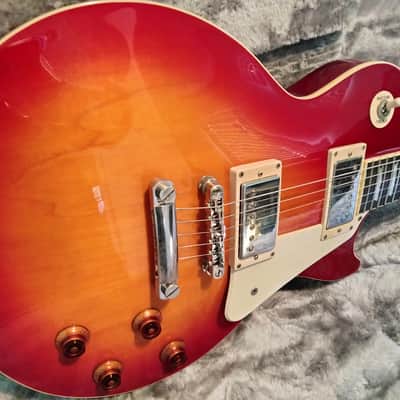 2009 Epiphone Les Paul Standard-TKL Hard Case 1990 - 2013 - Cherry Sunburst image 1