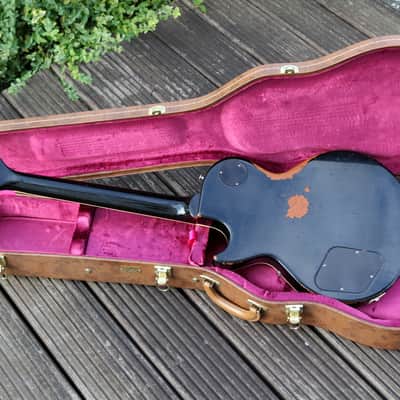 Gibson Custom Shop 1958 Les Paul Reissue R8 – 2014 Klangfarbe Special Edition – Heavy Aged Ebony image 4