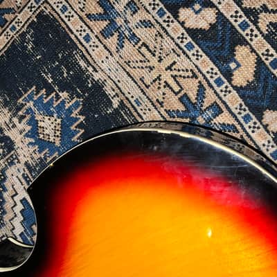 1970s Ventura Violin Bass Japan Sunburst FujiGen Teisco MIJ Hollow Body image 18