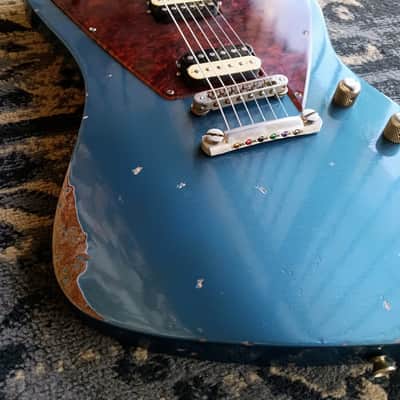 Fano Art De Facto PX6 2016 - Relic'd Pelham Blue image 4