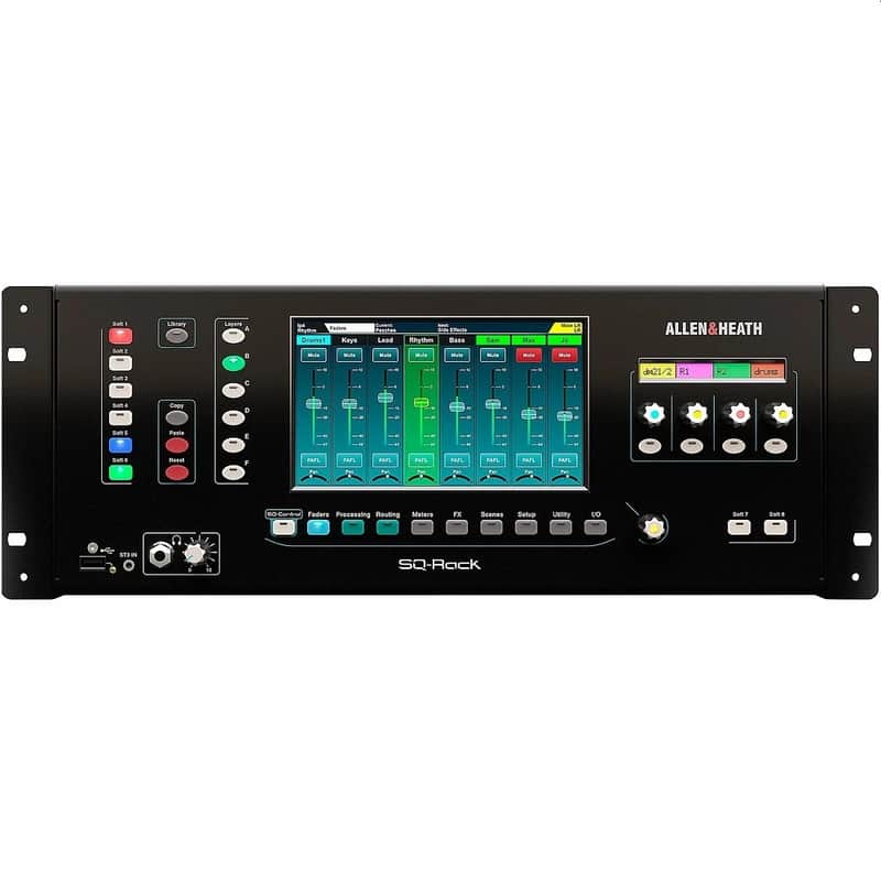 ALLEN & HEATH SQ RACK 48 Channel Touchscreen Digital Networking Mixer image 1