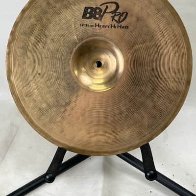 Sabian 14" B8 Pro Heavy Hi-Hat Cymbal (Top) 1991 - 2009 - Brilliant image 1