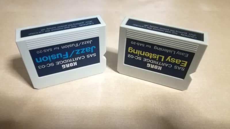 Korg SAS SC-02 + SC-03 cartridge card for SAS-20 image 1