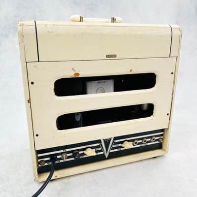 Oahu Valco Chicago 51 1x10" Combo Amplifier 1950s - White image 9