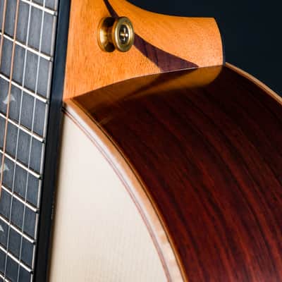 Lowden S-50 Madagascar Rosewood and Adirondack Spruce with Bevel and Leaf Inlays Used (2023) image 24