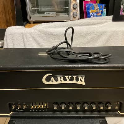 Carvin Carvin X100B Tube Guitar Amp Head 1980s - Black image 1