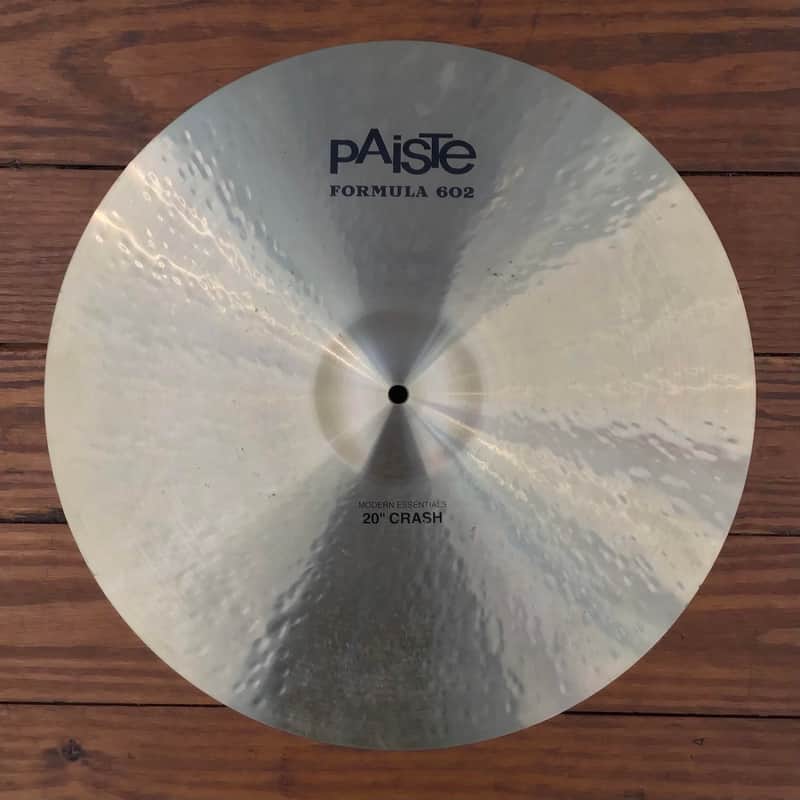 USED Paiste Formula 602 20" Modern Essentials Crash Cymbal image 1
