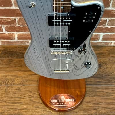 Deimel Guitar Works Firestar Custom 2020 Silver/ Filled Black Pores & Neck, New (Authorized Dealer) image 14