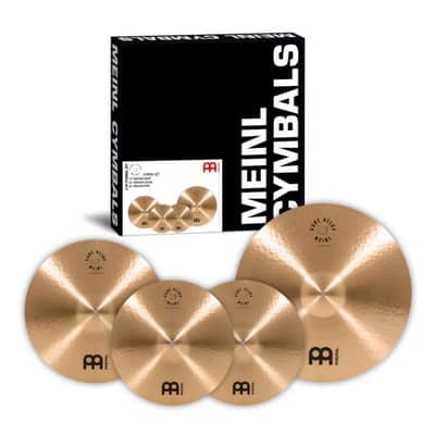 MEINL PA141620 Pure Alloy Cymbal Set (Beckensatz) 14-16-20 image 1