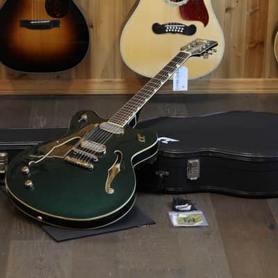 Lefty Minty! 2019 Dusenberg Gran Majesto Semi-Hollow Electric Guitar Catalina Racing Green + OHSC