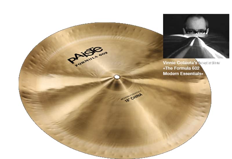Paiste 22 Formula 602 Modern Essentials China China image 1