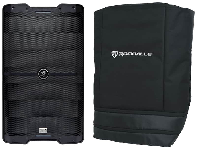 Mackie SRM212 V-Class 12” 2000w Powered PA DJ Speaker w/Bluetooth+Slip Cover image 1