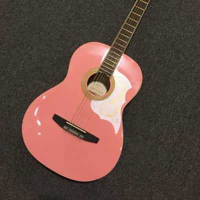 Johnson JG-100-PK Student Guitar Pink