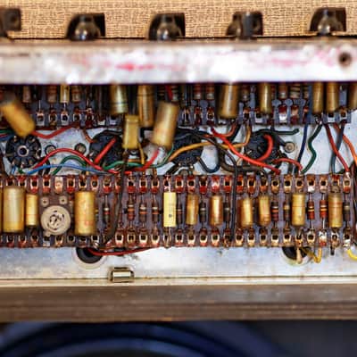 Vox JMI AC15 1963 thin-edge Fawn image 7
