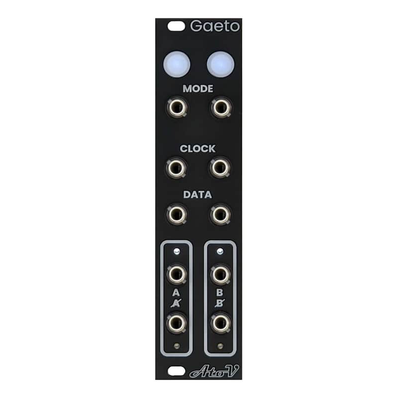 AtoV Project Gaeto Eurorack Clocked Logic Module (Black) image 1