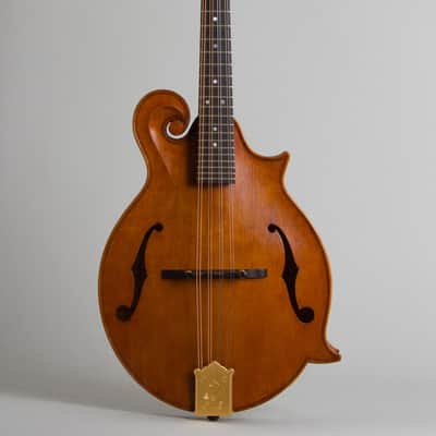 Joseph Campanella Cleary Campanella Carved Top Mandolin (2012), ser. #49, black rigid foam case. image 1