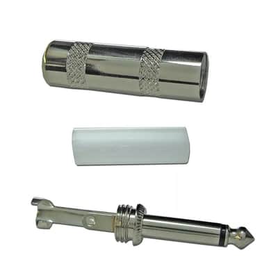 1/4 Mono Ts Heavy Duty Male Audio Speaker Guitar Cable Connector Plug Jack image 2