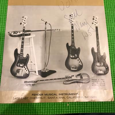 1967 Fender Price List image 1