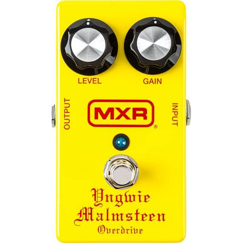 MXR Yngwie Malmsteen YJM308 Overdrive Limited Edition Yellow (500