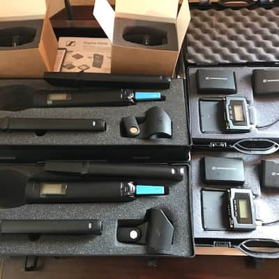 Sennheiser Digital 6000 D6000 Wireless Microphone Combo 4 Channel System image 5
