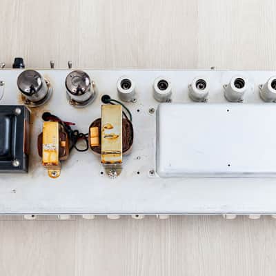 1962 Fender Bandmaster Vintage Pre-CBS Tube Amp Blonde w/ 2x12 Cab, Oxford 12L6 image 14