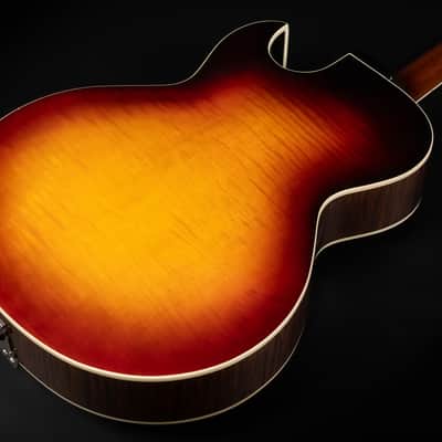 2016 Gibson Memphis ES-175 Figured - Vintage Sunburst | USA Custom Hollowbody Archtop Jazz Guitar 3.3kg | CoA OHSC image 13