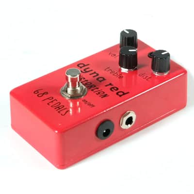 68pedals dyna red distortion pedal handmade by Bin,price included tax from CN to USA image 4