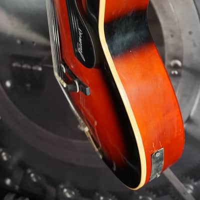 1960s Framus Archtop Acoustic – Sunburst – Made in Bavaria, Germany – Player Grade w/ Side Repair image 10