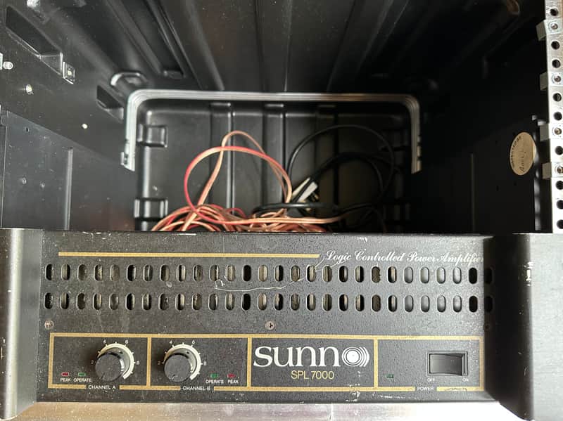 Sunn SPL 7000 1985-1990 - Black image 1