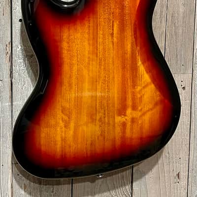 2025 Squier Classic Vibe '60s Jazz Bass Fretless - 3-Color Sunburst, Support Indie Guitar Shops and Buy it Here! image 11
