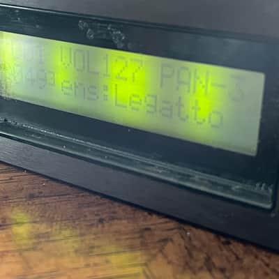 E-MU Systems Proteus FX Rackmount 32-Voice Sampler Module 1994 - Black image 6