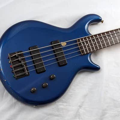 PEDULLA 1990 USA Series II MVP 5-String Bass Guitar w/Modulus Graphite Case image 3