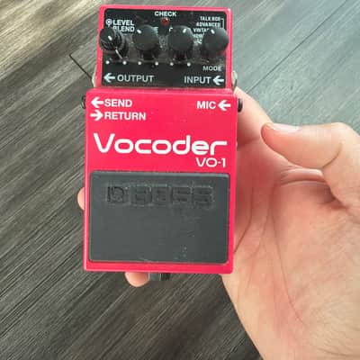 Boss VO-1 Vocoder 2016 - Present Red image 1