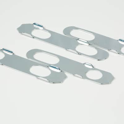 Genuine Hipshot Chrome UMP plate set for 3x3 tuners (UMP only)