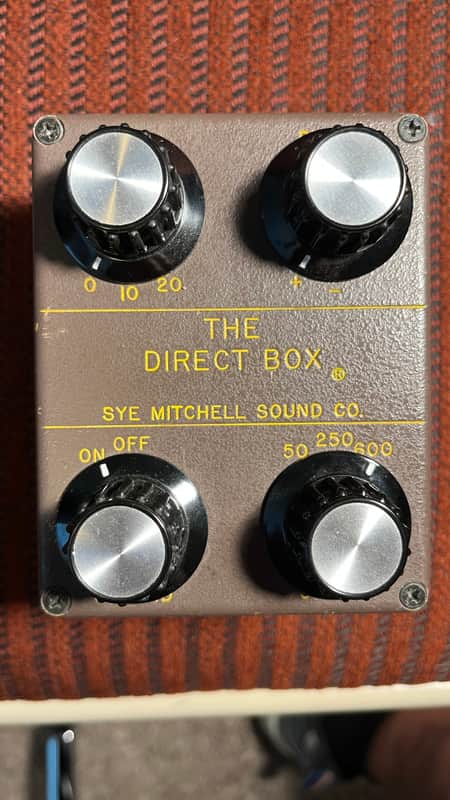Sye Mitchell Sound Co. The Direct Box Mid to Late 1970’s - Olive drab image 1